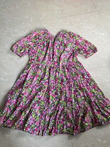 Floral Print Midi Dress