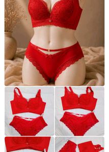 combo 6 bra panty set one saree