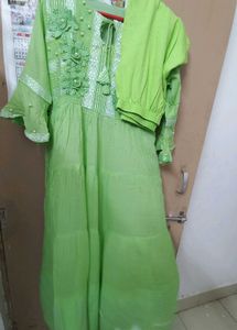 Lime Green Frock Suit