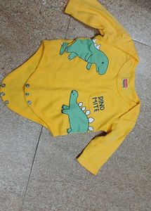 Cute Dinosaur Baby Outfit Set