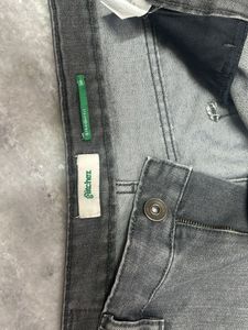 Stylish Grey Denim Jeans