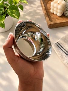 White Star Stainless Steel Bowls with Spoons