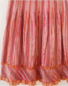 Bohemian midi skirt