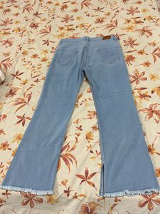 Light Blue Boot Cut Jeans