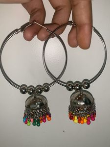 Combo Jhoomka And Earring