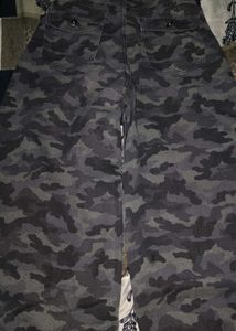 Camo Wide Leg Pants