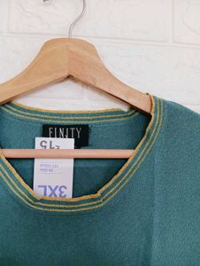 Vintage Green Sleeveless Top