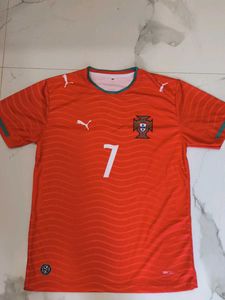 FIFA World Cup Ronaldo Portugal Soccer Jersey #7