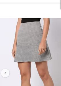 Houndstooth Skirt