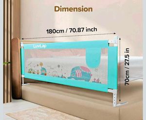 Luvlap Comfy Baby Bed Rail Guard