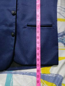 Classic Navy Blue Nehru Jacket