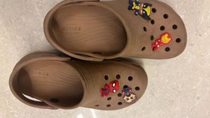 Kids Unisex Brown Crocs