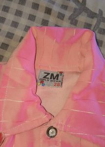 Cute Pink Baby Girl's crap top Shirt