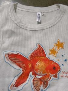 Cute Goldfish Tank Top