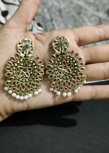 Beautiful Ethnic Jhumka Earrings