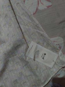 Charming Floral Print Puff Sleeve Dress