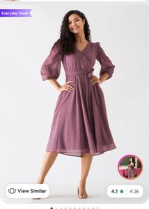 Elegant Striped Midi Dress