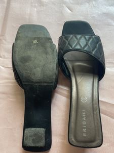 Black Block Heels