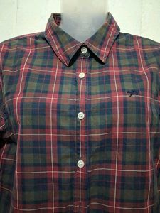 Classic Plaid Button-Up Shirt