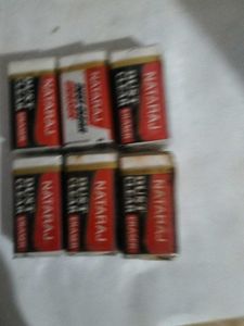 Nataraj Dust Clear Erasers - Pack of 6