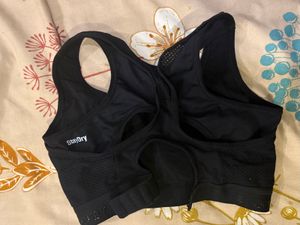 Black Sports Bra