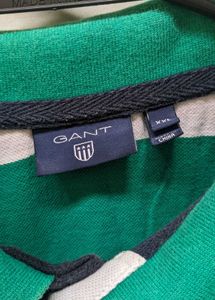 GANT Men's Striped Polo T-Shirt