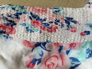 Floral Print Crop Top