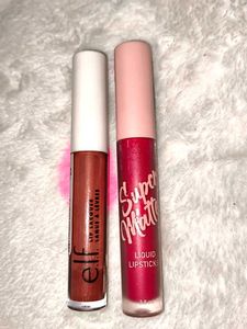 Swiss beauty matte lipsticks - Elf lip lacquer