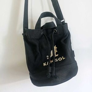 Kangol Black Bucket Bag