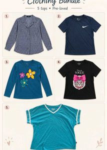 5 tshirts