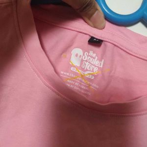 Pink Casual T-Shirt