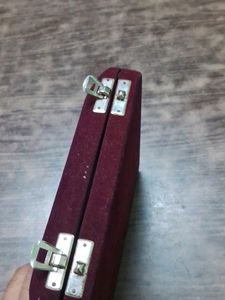 Vintage Velvet Jewelry Box