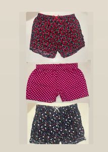 Cozy Printed Shorts - Set of 3