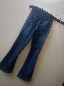 Flare Jeans - High Waisted Denim