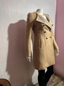 Beige Overcoat