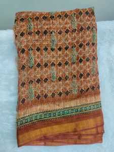 SYNTHETIC GEORGETTE SAREE