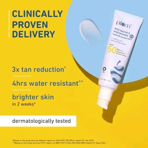 Plum 2% Niacinamide Sunscreen SPF 50 PA++++ With R