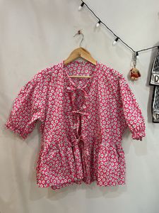 Flower Tie Top 💗