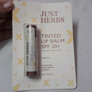 JUST HERBS TINTED LIP BALM SPF 20+