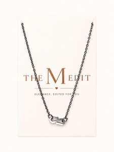 Delicate Butterfly &amp; Heart Necklace