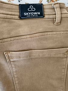 Classic Beige Women's Pants