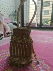 Exquisite Beaded Clutch Evening Bag