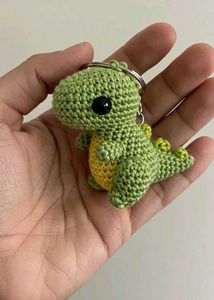 Cute Dinosaur Keychain 🦕