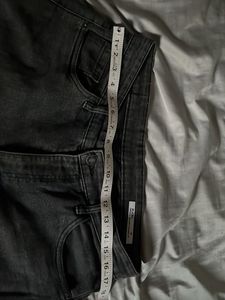 Stylish Black Faded Jeans