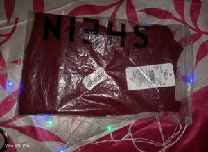 Burgundy Mock Neck Crop Top