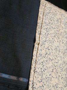 NAVY BLUE MENS SHIRT PANT MATERIAL