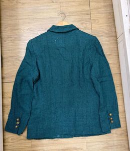 Teal Tweed Blazer - Fix Price No Bargain