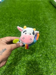 Cow Rattle and Teether Ringaling Toy
