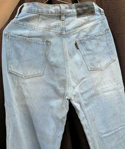 Distressed Light Wash Jeans