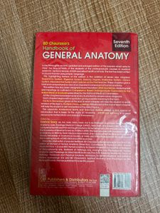 Handbook of General Anatomy - Seventh Edition